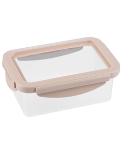 Контейнер для продуктов Unico 0,55л 15,5x10,5x6см 4 замка прямоугольный с эластичной крышкой Mallony