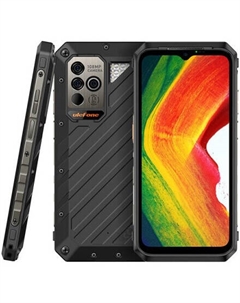 Смартфон Ulefone Power Armor 18, 6.58" 2408x1080 IPS, MediaTek Dimensity 7050, 12Gb RAM, 512Gb, 3G/4G/5G, NFC, Wi-Fi, BT, 3xCam, 2-Sim, 9.6 А·ч, USB Type-C, Android 13, черный, ударопрочный корпус (UL
