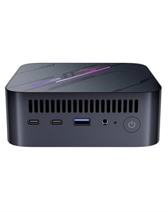 Неттоп Blackview MP100, AMD Ryzen 7 5700U 1.8 ГГц, 16Gb RAM, 512Gb SSD, Wi-Fi, BT, W11Pro, черный (MP100/16+512GB)