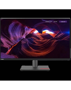 Монитор 31.5" ThinkVision P32p-30 IPS, 3840x2160 (16:9), 350кд/м2, 4 мс, 178°/178°, HDMI, DisplayPort, Thunderbolt, USB-Hub, черный (63D1RAT1EU) Lenovo