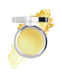 Сияющие жёлто-зелёные дуохромные тени-спарклы studio Single Eyeshadow Mira Shik