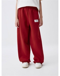 Трикотажные брюки с патчем для девочек из коллекции ARCHIVE Sela