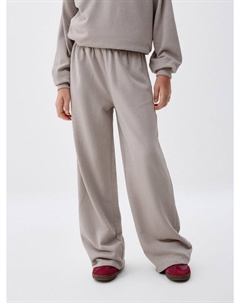 Широкие брюки с эффектом стирки для девочек Sela