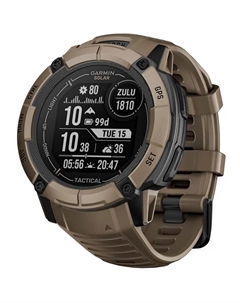 Смарт-часы Garmin Instinct 2x Solar Tactical Coyote Tan Bezel with Coyote Tan Silicone Band (010-02805-02)