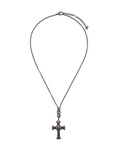 Колье Madonna с подвеской крестом Dsquared2