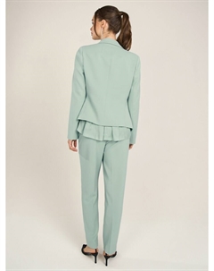 Обычные плиссированные брюки, мятный Apart