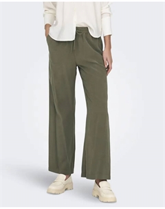 Женские длинные брюки с прорезями, темно-зеленый Jdy