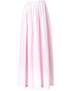 Michael kors collection длинная юбка с плиссировками 2 розовый Michael kors collection
