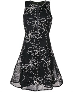 Dkny платье с цветочным декором 8 черный Dkny
