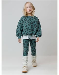 Лосины из эластичного трикотажа для девочки Crockid