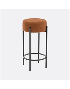 Барный табурет в стиле минимализм с обивкой из букле другие So'home