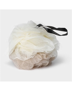 Мочалка для тела, 50 г, 14 см, бежевая Nobrand