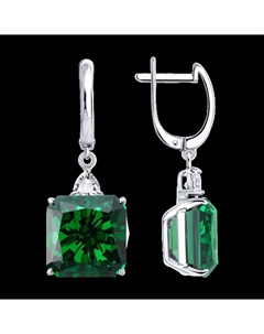 Серьги из серебра с фианитами Sokolov