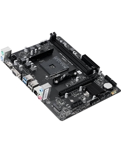 Материнская плата mATX B450 AM4, 2*DDR4, mATX, VGA+HDMI, 1*PCIEx16,1*PCIEx1,1*M.2(NVME & SATA), 4*SATA3, 2*USB2.0 + 2*USB3.0, LAN 1Gb Cbr