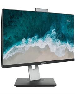 Моноблок 23.8'' Nerpa SAIMAA I242-134L i5-13400/8GB/256GB SSD/IPS/1920x1080/UHD graphics 730/WiFi/BT/card-reader/Win11Pro/black