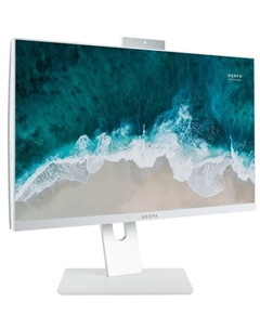 Моноблок 23.8'' Nerpa SAIMAA I242-131L i3-13100/16GB/256GB SSD/UHD Graphics 730/1920x1080/IPS/WiFi/BT/kbd/mouse/card-reader/Win10Pro/white