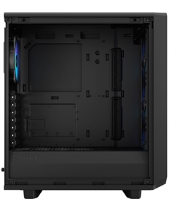 Корпус ATX Meshify 2 Compact RGB FD-C-MES2C-06 черный, без БП, боковая панель из закаленного стекла, USB Type-C, 2*USB 3.0, audio Fractal design