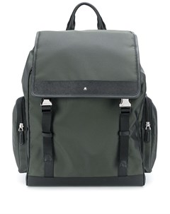 Montblanc двухцветный рюкзак среднего размера один размер зеленый Montblanc