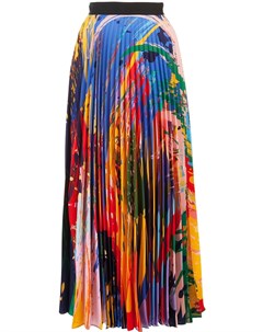 Mary katrantzou юбка с принтом мазков краски 10 разноцветный Mary katrantzou