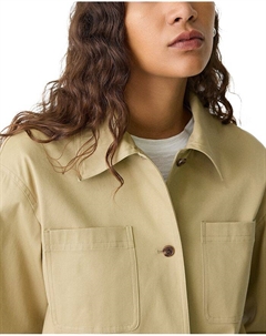 Хлопковая укороченная куртка-худи с эластичными чинос, зеленый Theory