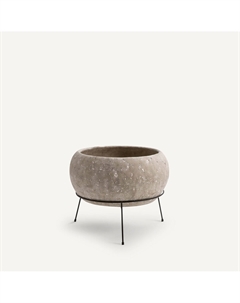 Кашпо из цементного раствора 35 x В29 см Ollam серый Laredoute