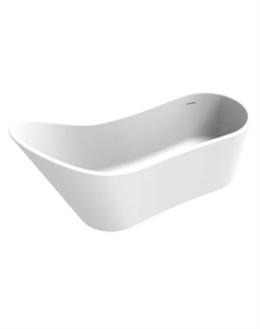 Ванна из искусственного камня Kirsti 178,5x76 L KIRSTI1785L цвет Белый матовый Timo