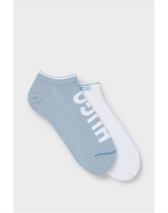 Набор из 2 пар хлопковых коротких носков Hugo