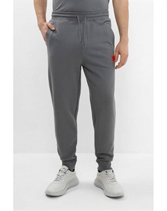 Джоггеры хлопковые на кулиске Hugo