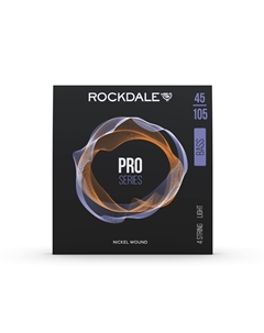 Струны для бас-гитар PRO 45-105 Nickel Wound 4 Light Rockdale
