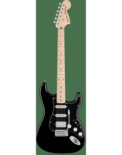 Электрогитары FENDER Affinity Stratocaster HSS MN BLK Squier