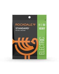 Струны STANDARD 11-50 Nickel Wound Heavy Rockdale