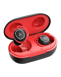 Беспроводные наушники (bluetooth) Fiesta TWS Red Accesstyle