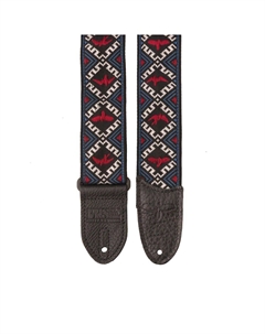 Ремни для гитар Jacquard Hootenanny Strap, Red, White & Blue Birds Prs
