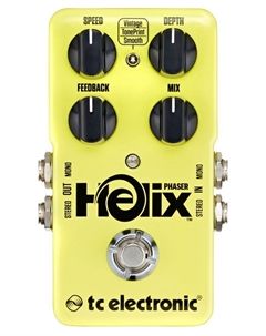 Педали эффектов для гитар HELIX PHASER Tc electronic