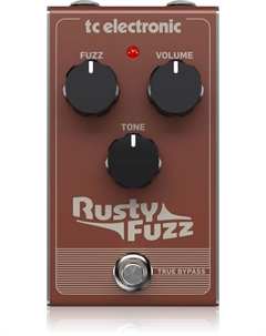 Педали эффектов для гитар RUSTY FUZZ Tc electronic