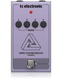 Педали эффектов для гитар 3RD DIMENSION CHORUS Tc electronic