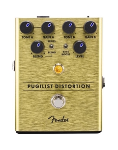 Педали эффектов для гитар PUGILIST DISTORTION PEDAL Fender