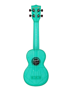 Укулеле WATERMAN by KA-SWF-BL Waterman Fluorescent Blue, Soprano Ukulele Kala