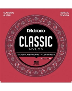 Струны для классических гитар, нейлоновые D'Addario EJ27N D`addario