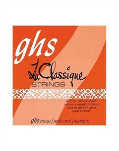 Струны для классических гитар, нейлоновые 2370-1/2B LA CLASSIQUE Ghs strings