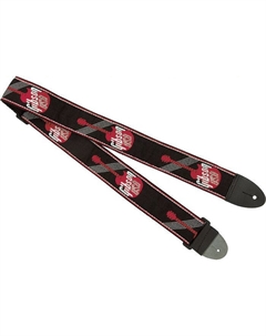 Ремни для гитар ASGG-600 2` WOVEN STRAP W/ LOGO-RED Gibson