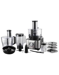 Комбайн Gorenje SBR1000BE, 1.1 кВт, блендер, соковыжималка для цитрусовых, терка, серебристый/черный (SBR1000BE)