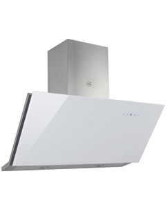 Кухонная вытяжка наклонная MBS Abelia 190 Glass 90 см белая Mbs