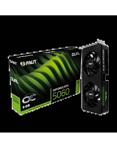 Видеокарта PALIT GeForce RTX 5060 Dual OC 8Gb (NE75060S19P1-GB2063D) Palit