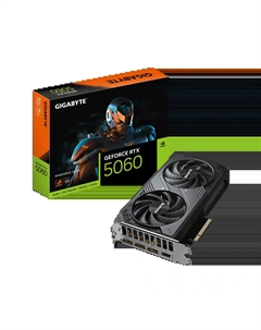 Видеокарта GIGABYTE GeForce RTX 5060 WindForce OC 8G (GV-N5060WF2OC-8GD) Gigabyte
