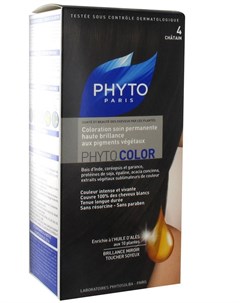 Фитоколор Краска для волос Шатен 4 Phyto