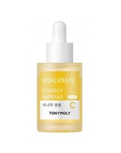 Сыворотка для лица комплексного действия Vital Vita12 Synergy Ampoule Tonymoly (корея)