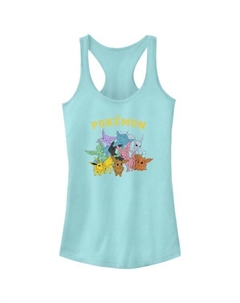 Детский топ без бретелек с покемонами эволюции Иви, цвет cancun Licensed character