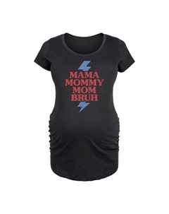 Футболка с принтом «Будущая мама», черный Unbranded