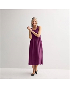 Мини-платье с плиссировкой миди, цвет spotted orchid Croft & barrow